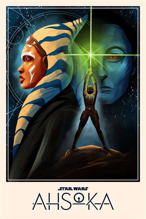 Ahsoka | Poster By Alan David