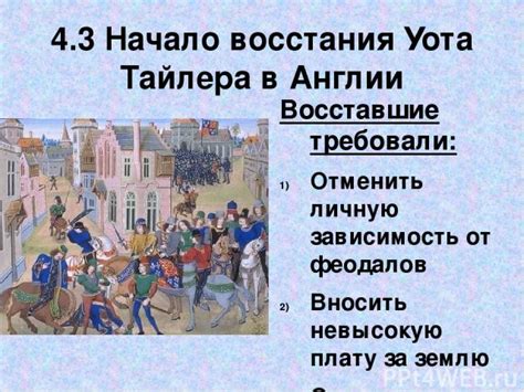 Уота тайлера: Уота Тайлера восстание