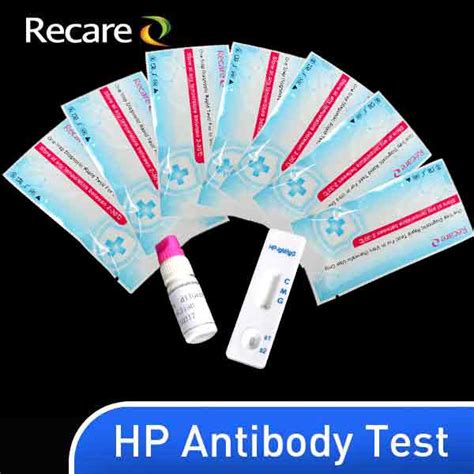 H Pylori Ab Test One Step Helicobacter Pylori Antibody Rapid Test Cassette