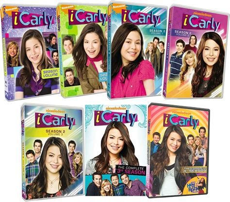 ICarly Nickelodeon Series Seasons 1 4 DVD Collection Amazon Au