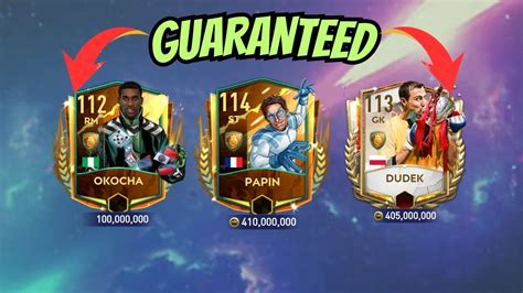 How To Get Guaranteed 112 Ovr Free Gift Okocha 113 Ovr Dudek Fifa