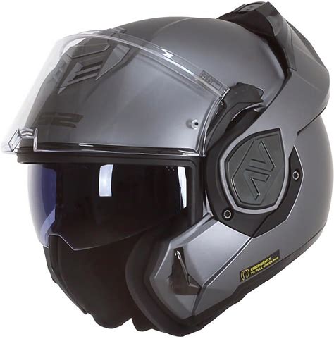 LS2 Casco Moto Modulare ADVANT X SOLID Matt Black M Amazon It Auto