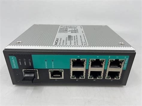 Moxa Eds 408a T 8 Ports Entry Level Managed Ethernet Switch With 8 10