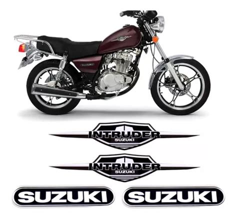 Kit Adesivos Suzuki Intruder 125 Resinado 3d Adesivo Yes MercadoLivre