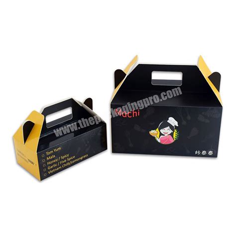 Wholesale Customized Biodegradable Chicken Packaging Take Out Food