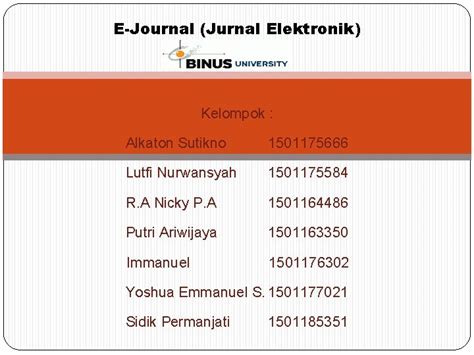 Ejournal Jurnal Elektronik Kelompok Alkaton Sutikno Lutfi