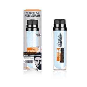 L Oréal Men Hydra Energetic X Soin Hydratant Visage Barbe de 3