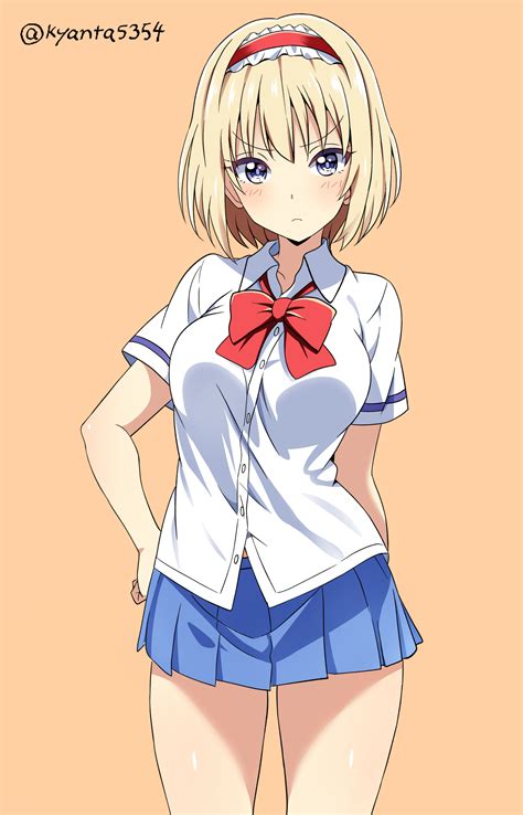 Kyanta5354 Alice Margatroid Touhou Highres 1girl Alternate Costume Blonde Hair Blue Eyes