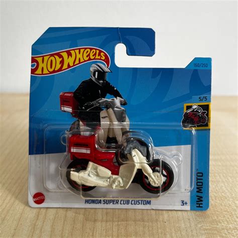 Hot Wheels Honda Super Cub Custom Hw Moto Depop