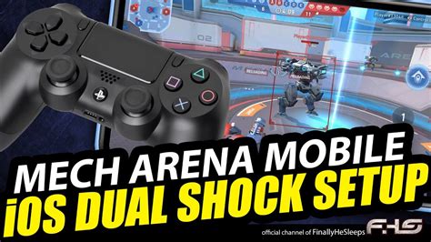 Mech Arena Dual Shock Controller Setup On Ios Mobile Iphone Ipad