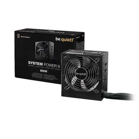 Be Quiet System Power 9 CM, 500W, 80PLUS Bronze (BN301)
