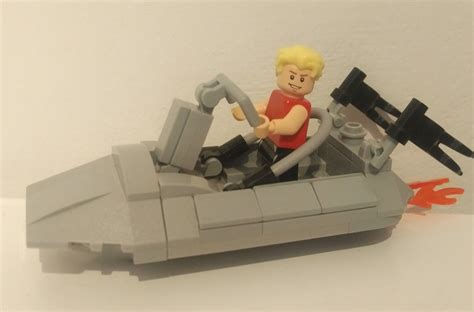 Lego Ideas Flash Gordon Hawkman Rocket Cycle