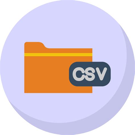 File Csv Vector Icon Design Vector Art At Vecteezy