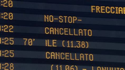 Sciopero Trenitalia 3 Giugno 2024 Treni A Rischio Cancellazione E