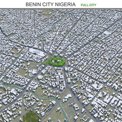 3D Benin City Nigeria - TurboSquid 2085005