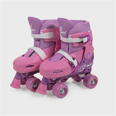 Patins Roller Skate Ajust Vel Rodas Roxo Fenix Pk Submarino