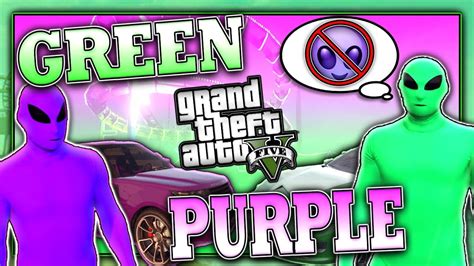 Gta Live Event Alien Gang War Green Vs Purple Come Join Youtube