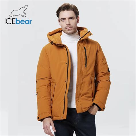 ICEbear Parka Imperm Able Capuche Pour Homme Manteau De Sport La Mode V