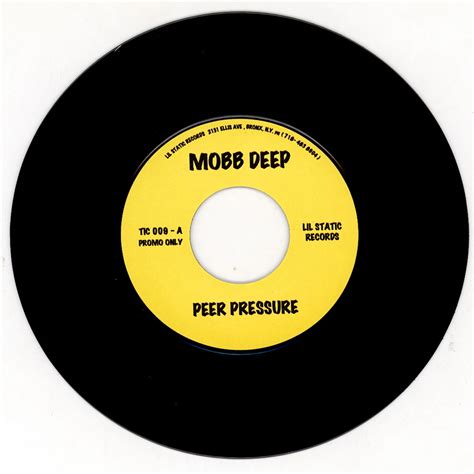 Mobb Deep Peer Pressure Bitch Ass N Gga Vinyl 7 2023 US HHV