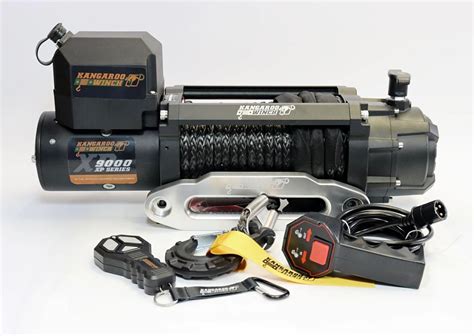 Akcesoria Off Road Kangaroo Winch Wyciągarka Elektryczna 9000Lbs 12V