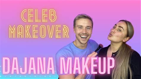 CELEB MAKEOVER - DAJANA MAKEUP - YouTube