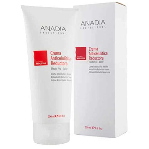 Crema Anticelulítica Reductora 200 ml Anadia Profesional