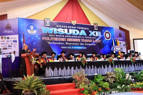 Kesuksesan Semangat Baru Wisuda Politeknik Negeri Tanah Laut Tahun