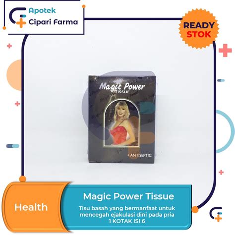 Jual Tissue Magic Power Super Magic Man Tisu Antiseptik Pria