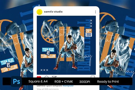 Basketball Flyer Template | Flyer Templates ~ Creative Market