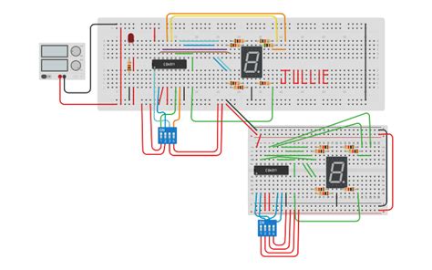 Circuit Design Decodificador Bcd 7 Segmentos De Jullie Tinkercad