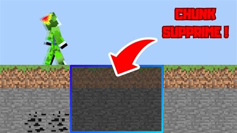 Jai Testé Minecraft Mais Un Chunk Disparait Toutes Les 30 Secondes