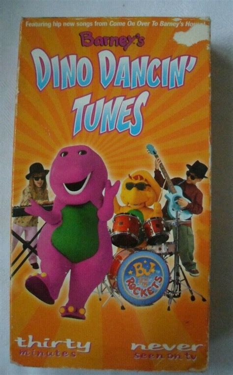 Barneys Dino Dancin Tunes Vhs Tape Barney Home Video Canada 2001 45986020512 Ebay