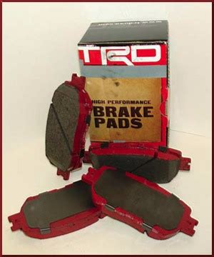 Toyota Toyota Rear Trd Performance Brake Pads