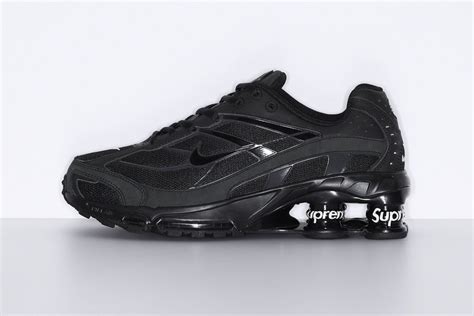 O Acheter Les Supreme X Nike Shox Ride Black Au Meilleur Prix