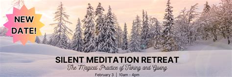 Silent Meditation Retreat | Feb. 3 – Meditation in South Carolina