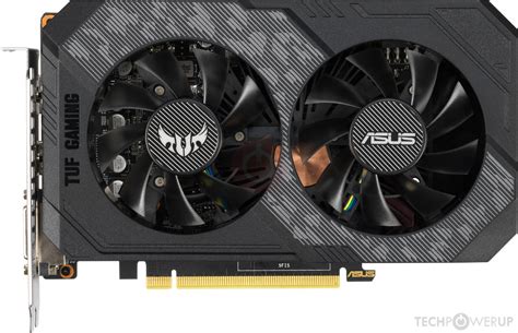 ASUS TUF GTX 1660 GAMING OC Specs | TechPowerUp GPU Database