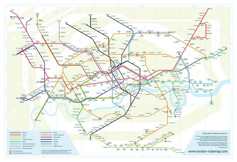 Gallery of A new vision for London's Tube Map - 1