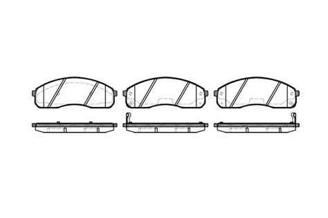 Brake Pad Set Disc Brake For Kia Pregio Van Besta Carnival Ii Sedona