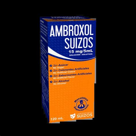 Ambroxol Suizos 120 Ml Laboratorios Suizos