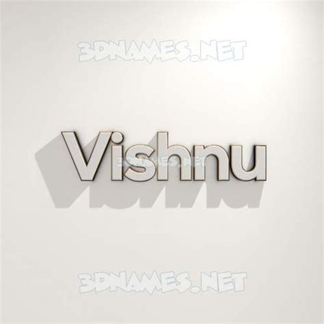 Vishnu Name Wallpaper