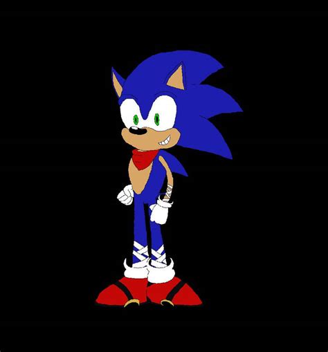 Sonic Redesign by Glitch-Dem0n on DeviantArt