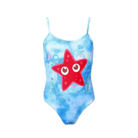 Big Girls One Piece Swimsuit Bikini Set Swimwear Blue 13 14Y Teen One Piece Swimsuit Walmart