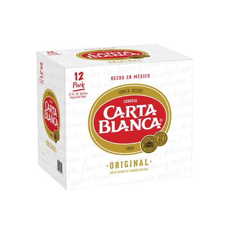 Carta Blanca 24 12oz Bottles Buy Carta Blanca Beer 12 Oz Bottles