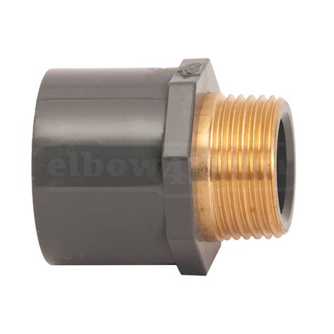 Male Adaptor Brass Insert Pvc U