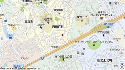 大阪府枚方市西田宮町 郵便番号 〒573 0025：マピオン郵便番号