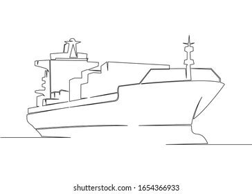 22,701 Cargo ship line art Images, Stock Photos & Vectors | Shutterstock