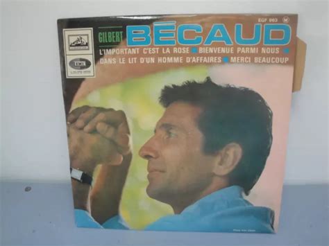 Vinyle Tours Gilbert B Caud L Important C Est La Rose Eur