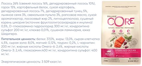 Корм Wellness Core для кошек: обзор состава, отзывы