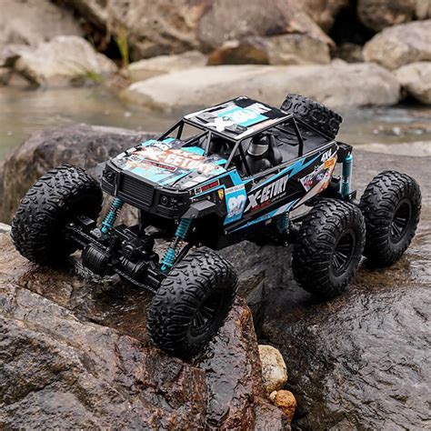 2.4G 6WD 60CM Big Foot Crawler RC Car Toys Vehicle Models Alloy Body ...