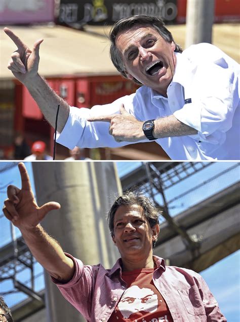 Bolsonaro Amplia Su Ventaja Sobre Haddad En Brasil